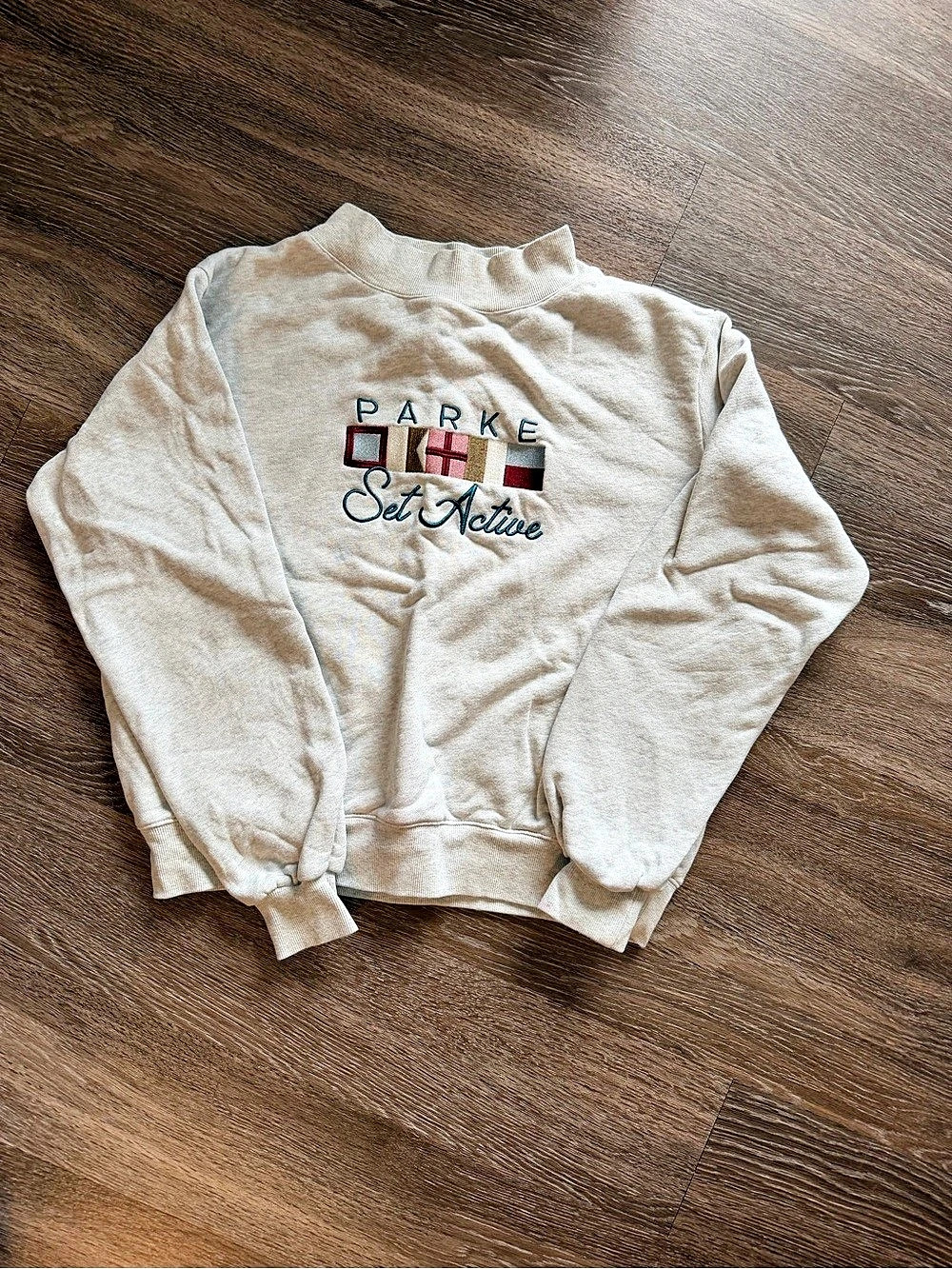 Parke x Set Active Mockneck Sweatshirt